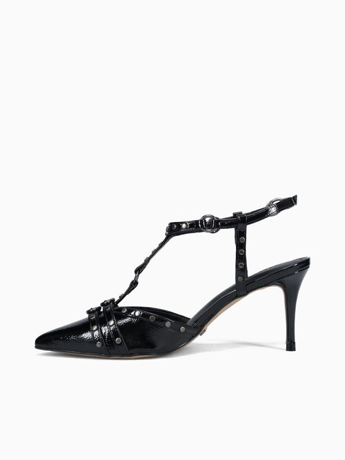 Abila Black Glossy Patent Black / 5 / M