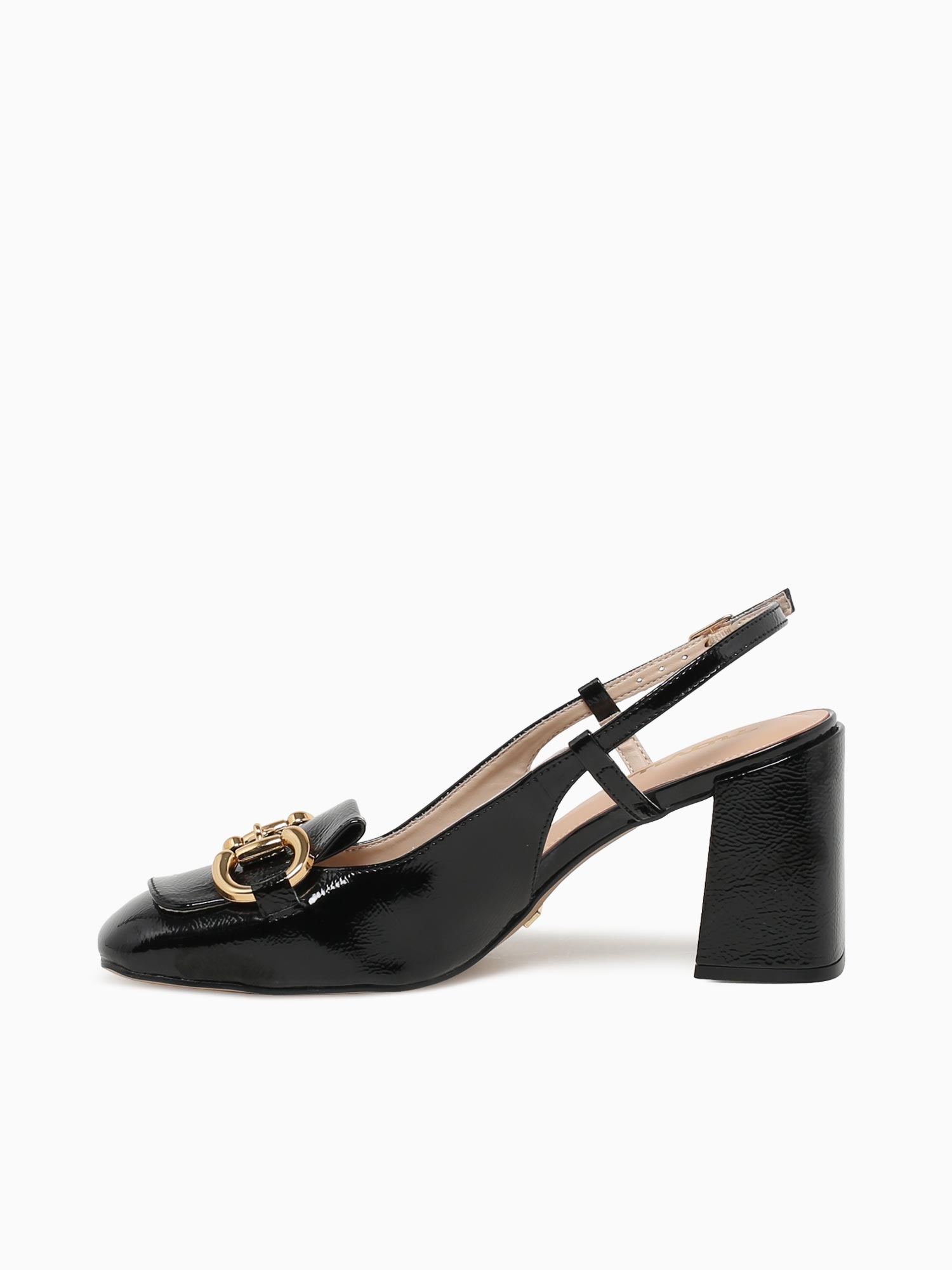 Hamia Black Glossy Patent Black / 5 / M