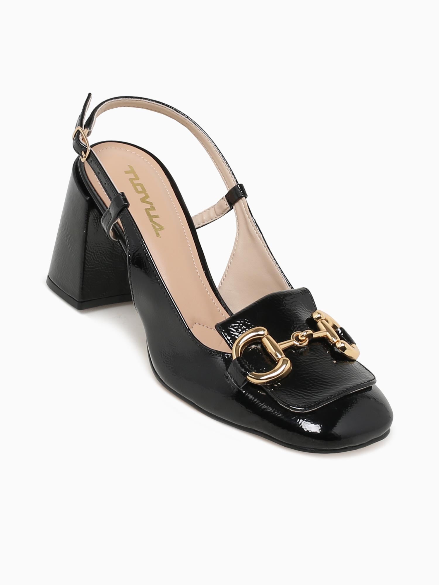 Hamia Black Glossy Patent Black / 5 / M