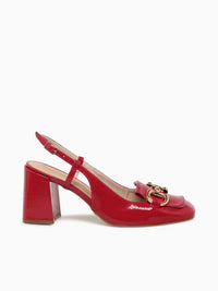 Hamia Red Glossy Patent Red / 5 / M