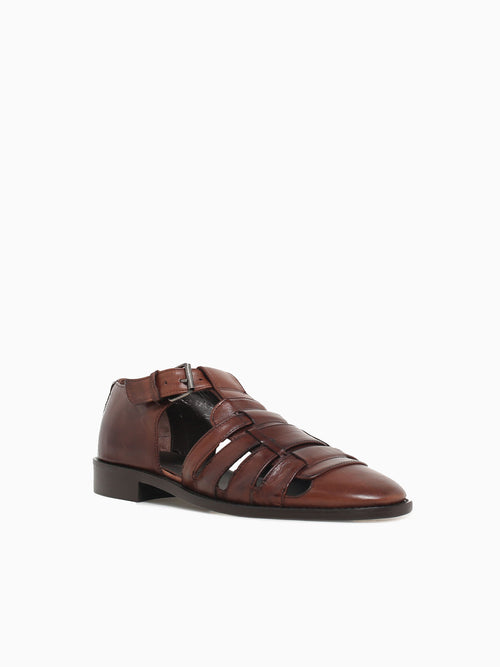 40330 Cognac Calf Leather Cognac / 40 / M