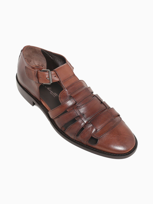 40330 Cognac Calf Leather Cognac / 40 / M