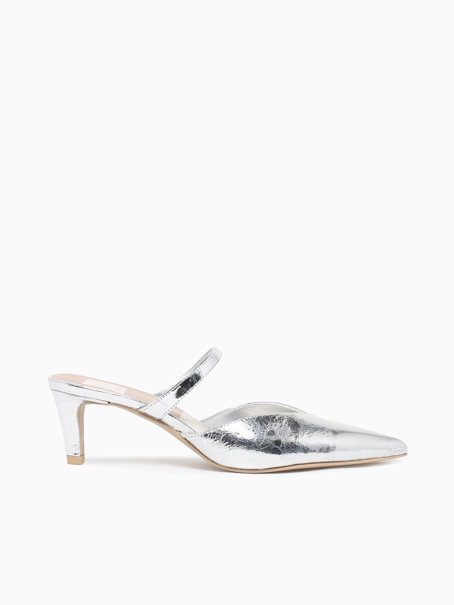 Kanika Mid Silver Leather Silver / 6 / M