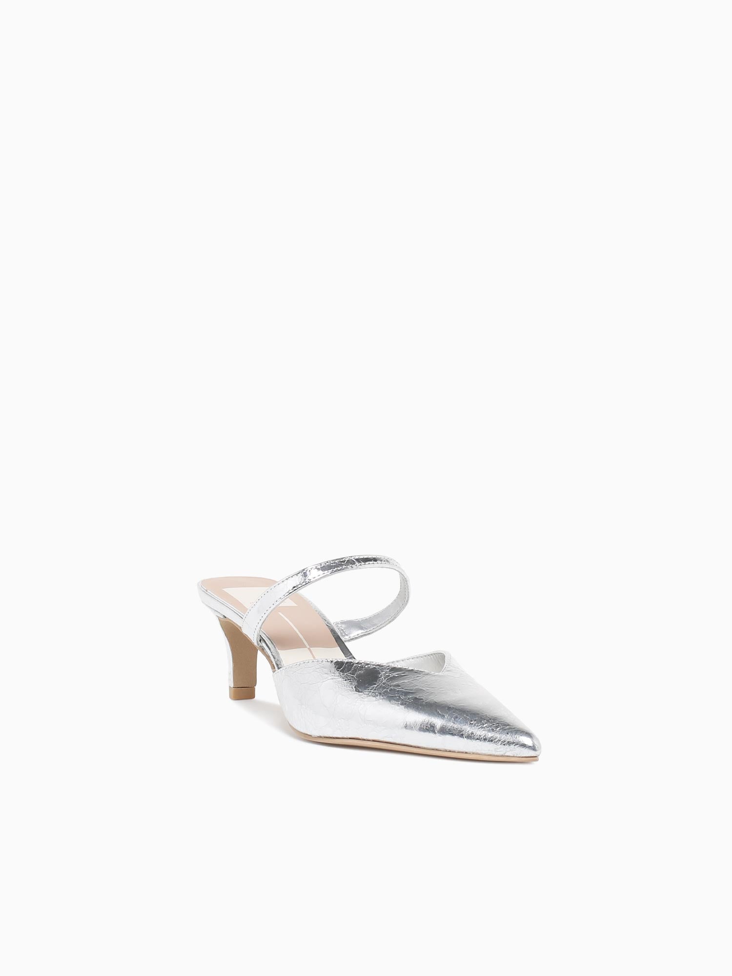 Kanika Mid Silver Leather Silver / 6 / M