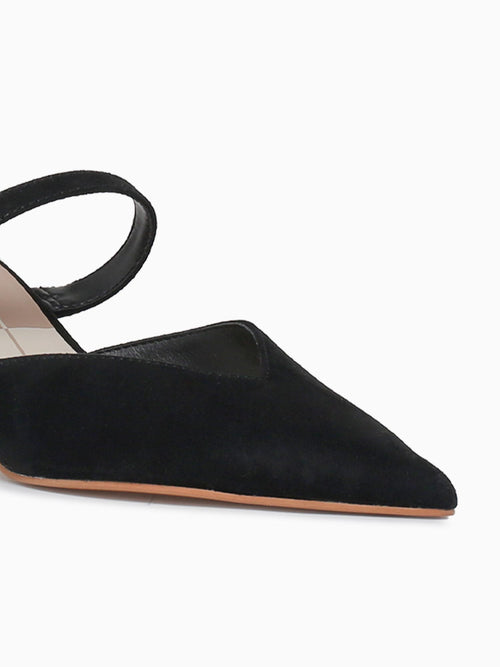 Kanika Mid Black Suede Black / 6 / M