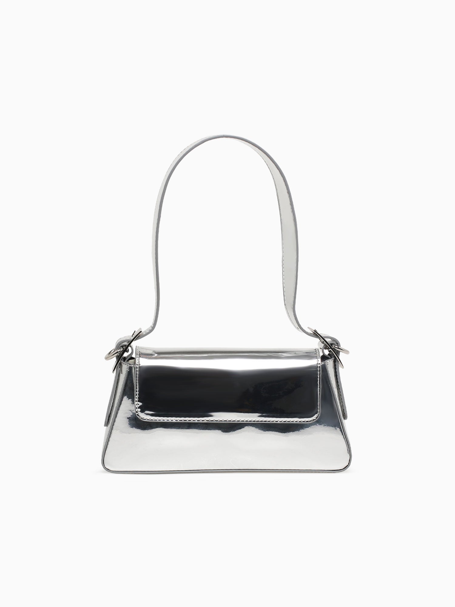 Donna Shoulder Bag Silver Silver