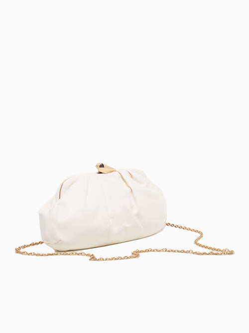 Welma Clutch White White