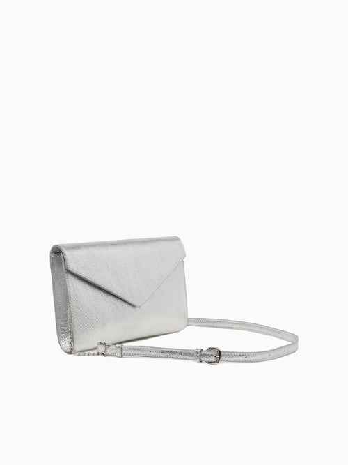 Riva Clutch Silver Silver