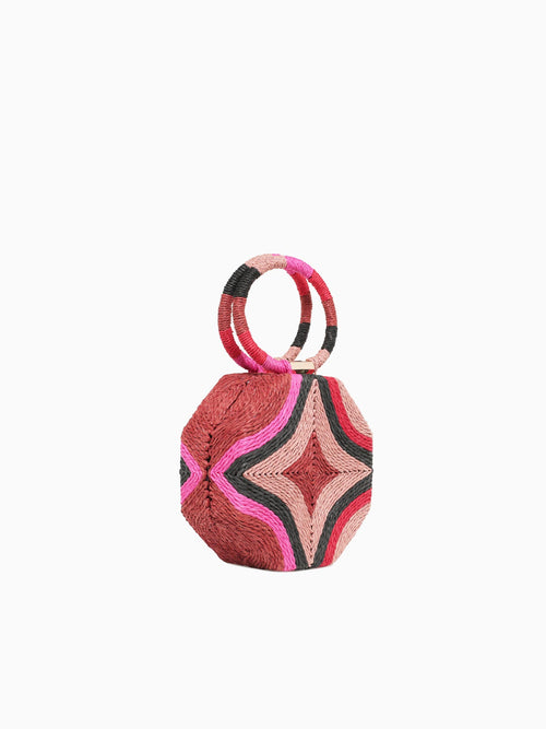 Sunrise Top Handle Pink Multi Pink Multi