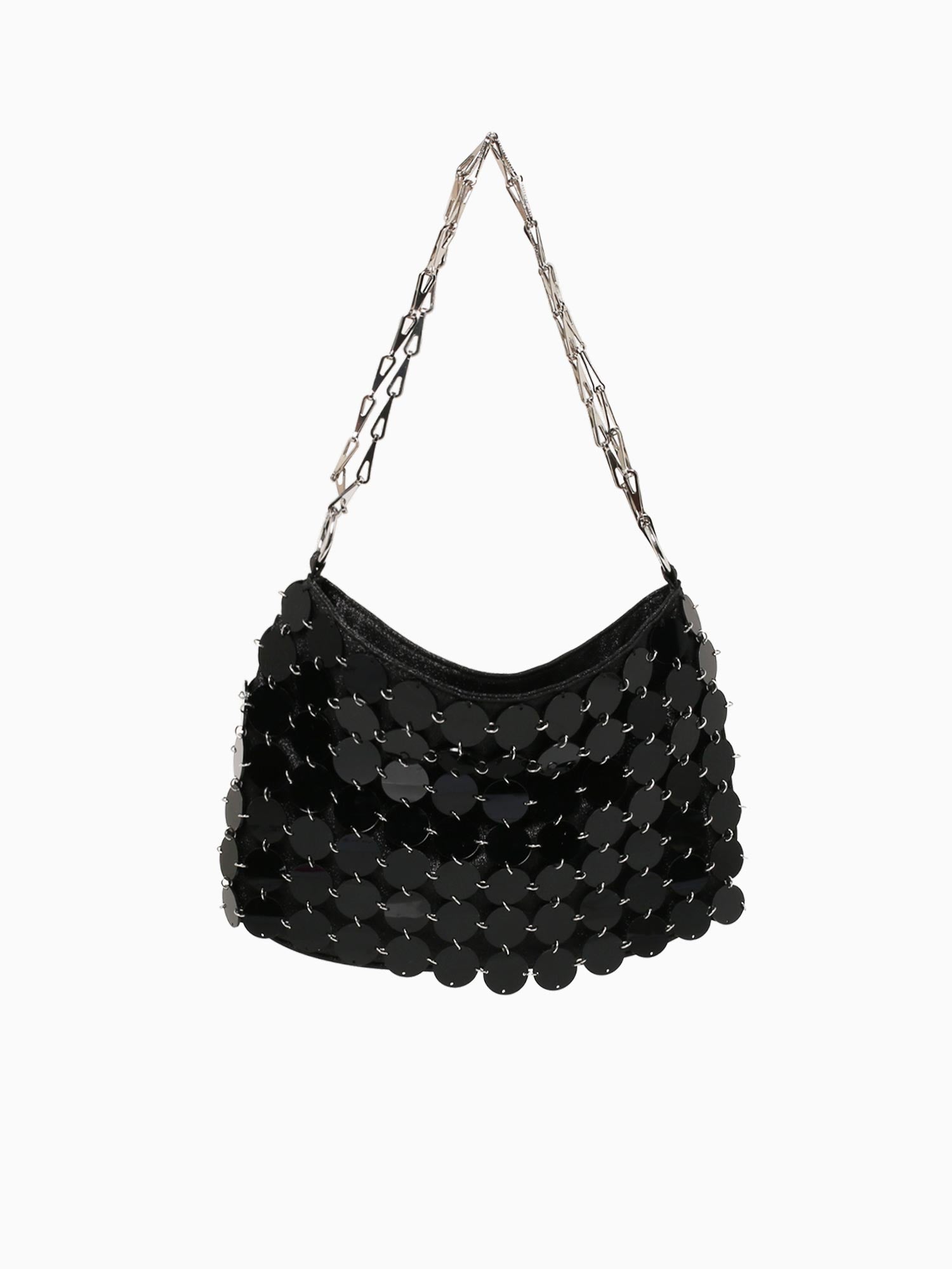 Glam Shoulder Bag Black Black