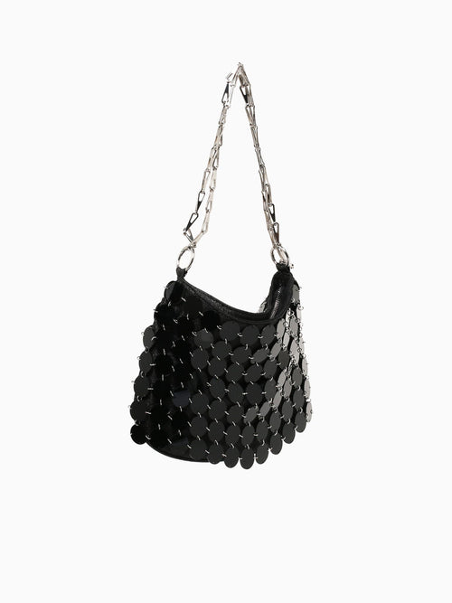 Glam Shoulder Bag Black Black