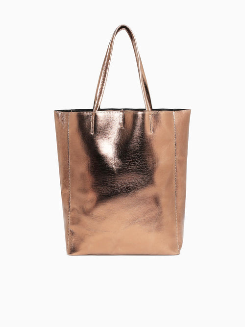 Shimmer Tote Bronze Other