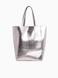 Shimmer Tote Gunmetal Pewter