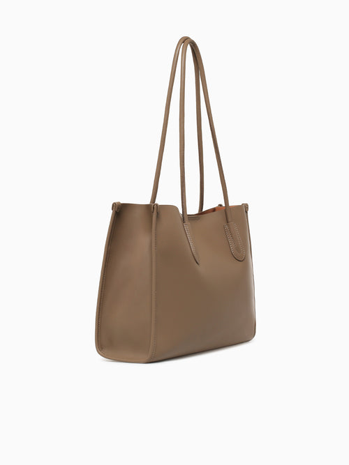 Lucia Tote Taupe Taupe