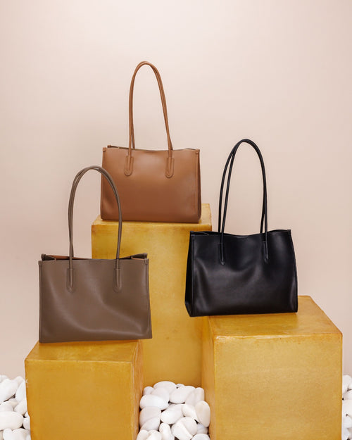 Lucia Tote Tan