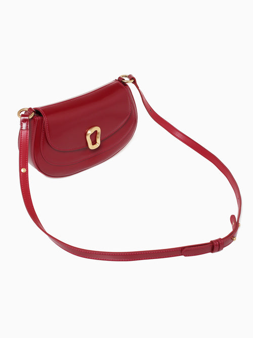 Layla Shoulder Bag Red Red