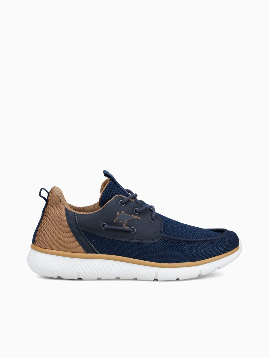 Balearic Navy Tan Navy / 7 / M