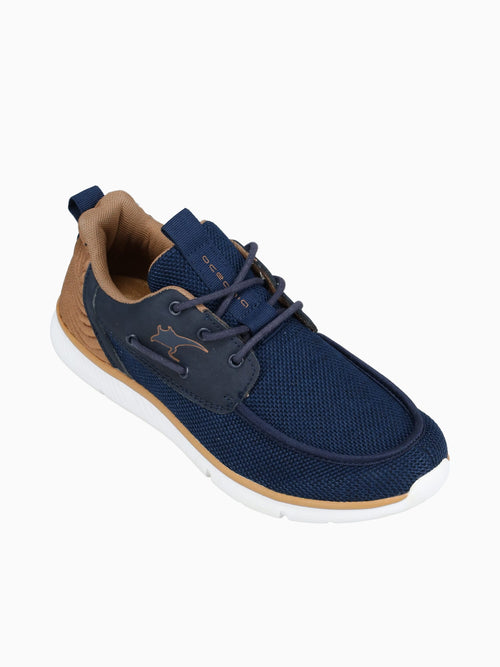 Balearic Navy Tan Navy / 7 / M