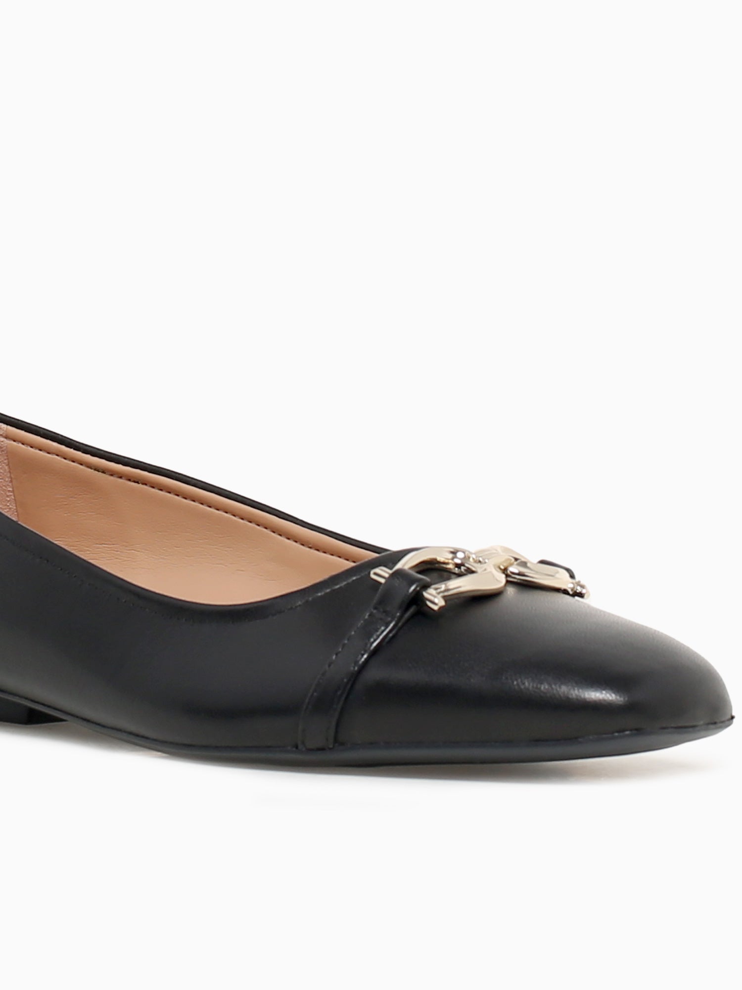 Charlotte Black Leather Black / 5 / M