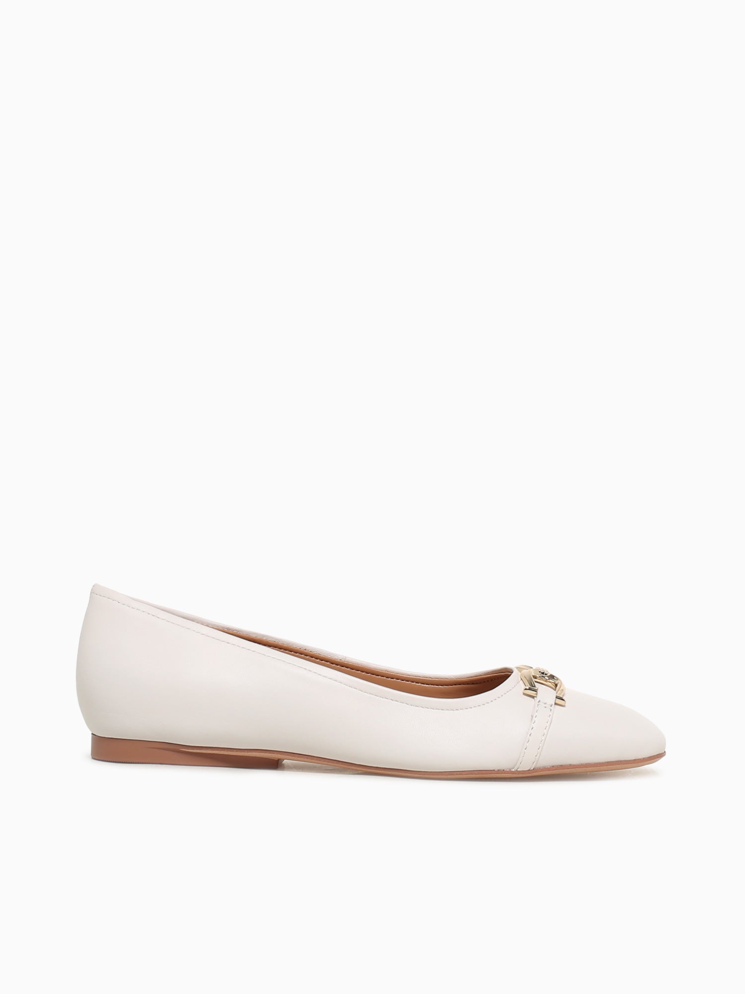 Charlotte White Leather White / 5 / M