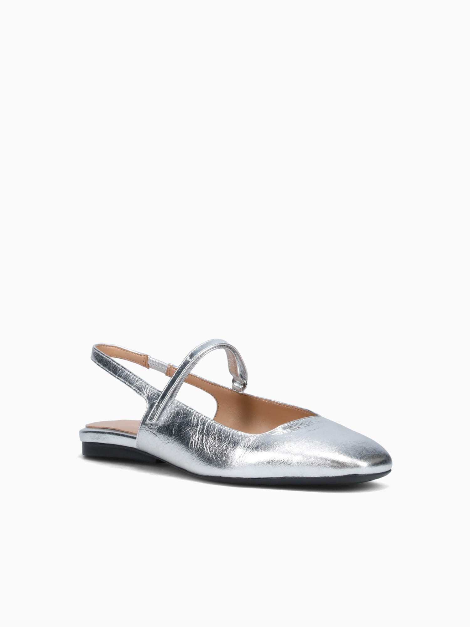 Connie Silver Leather Silver / 5 / M