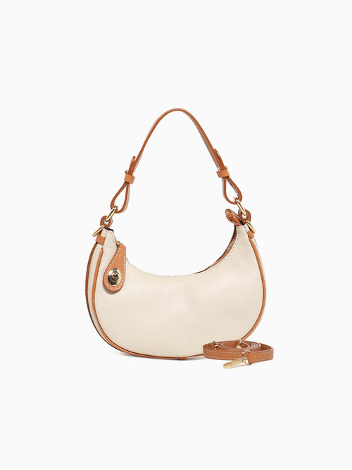 Emery Shoulder Bag Pann Off White