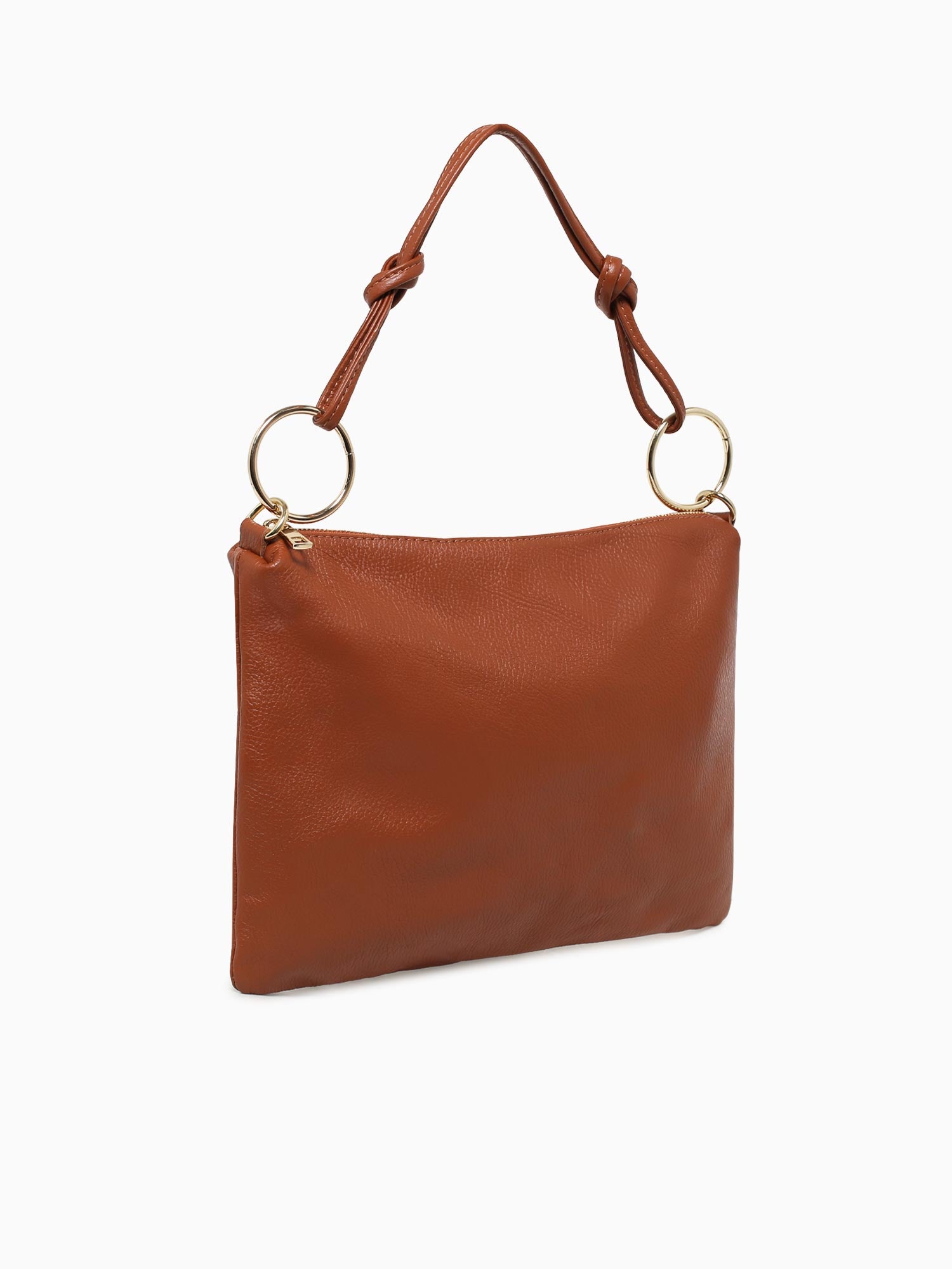 Oriana Shoulder Bag Cuoio Scuro Tan