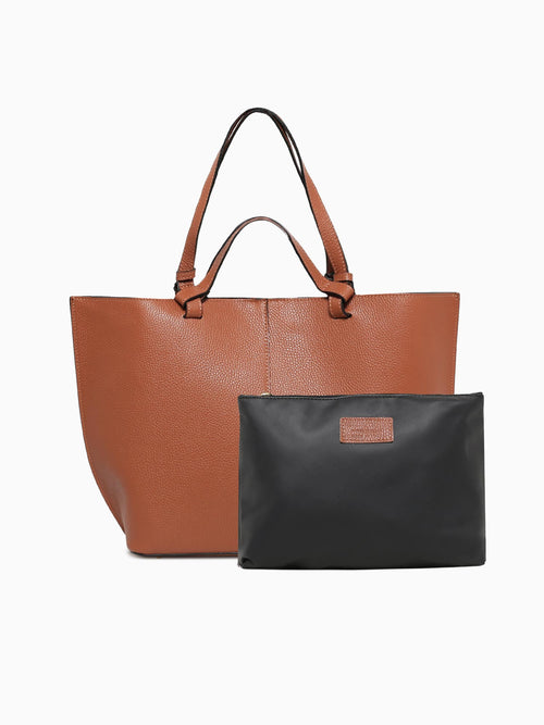 Sonia Tote Cuoio Scuro Brown