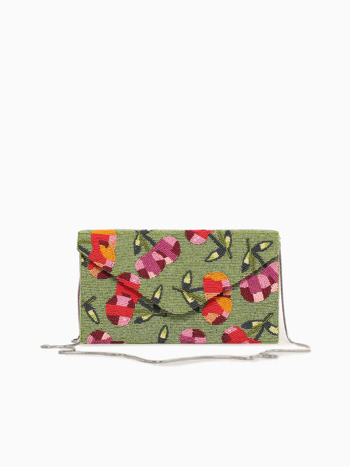 Cherry Beaded Clutch Multi Multi