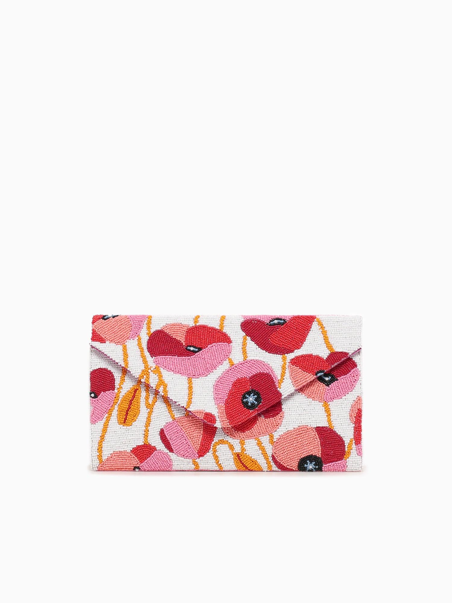 Poppy Beaded Clutch Multi Multi