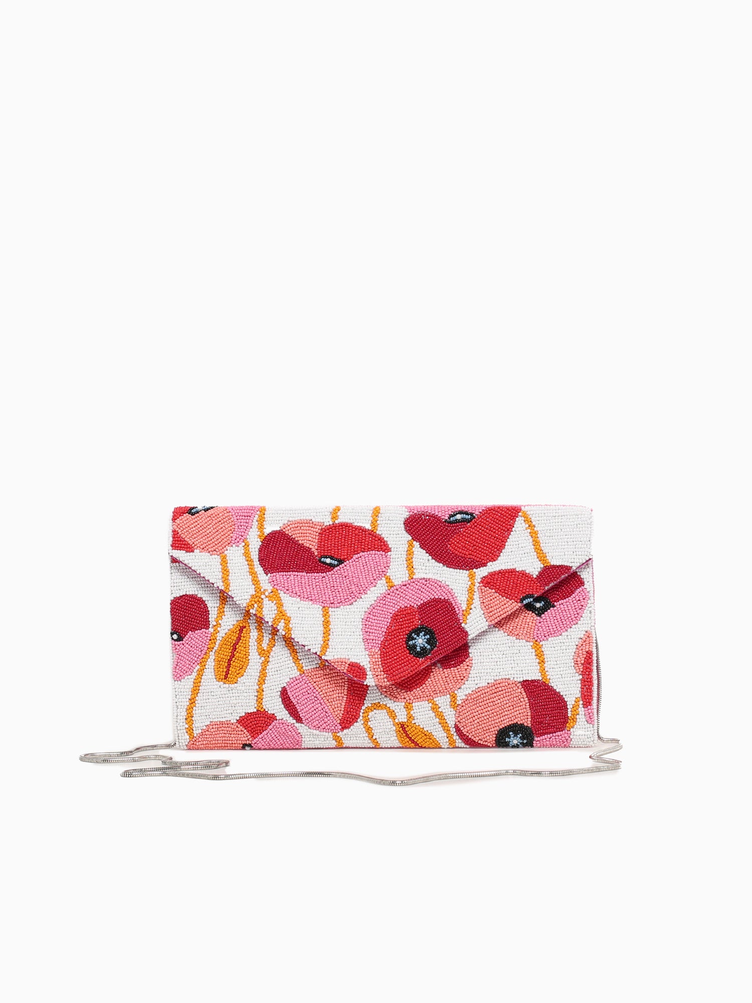 Poppy Beaded Clutch Multi Multi