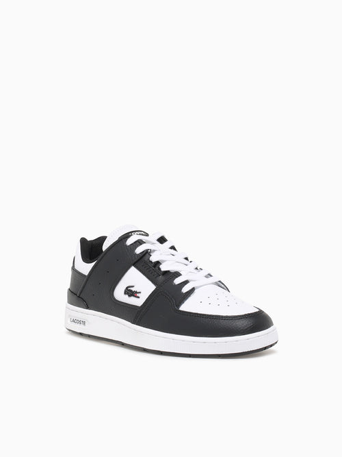 Court Cage Blk Wht leather Black / 7 / M