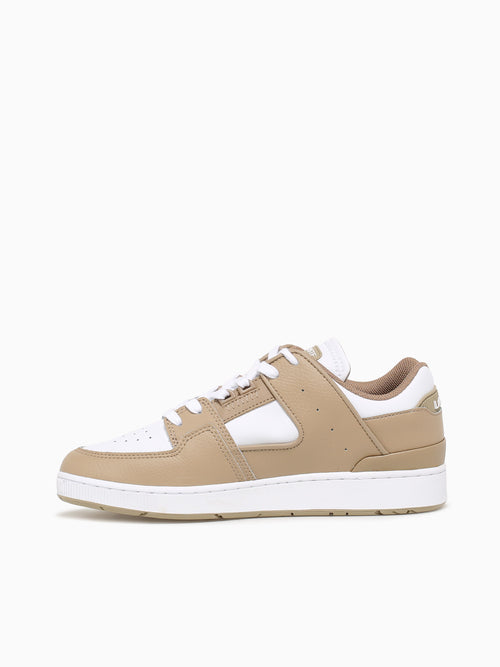 Court Cage Lt Brw Wht leather Brown / 7 / M