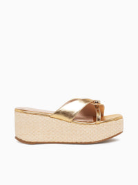 Olivia Ouro Metal Leather Gold / 5 / M