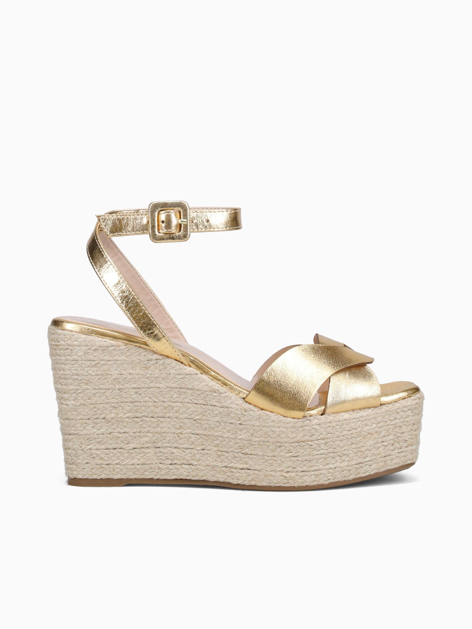 Nora Gold Metal Leather Gold / 5 / M