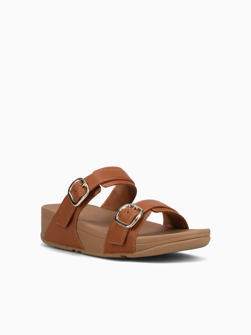 Lulu Adjustable Slide Light Tan Leather Tan / 5 / M