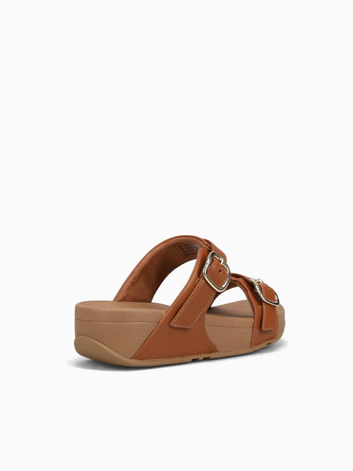 Lulu Adjustable Slide Light Tan Leather Tan / 5 / M