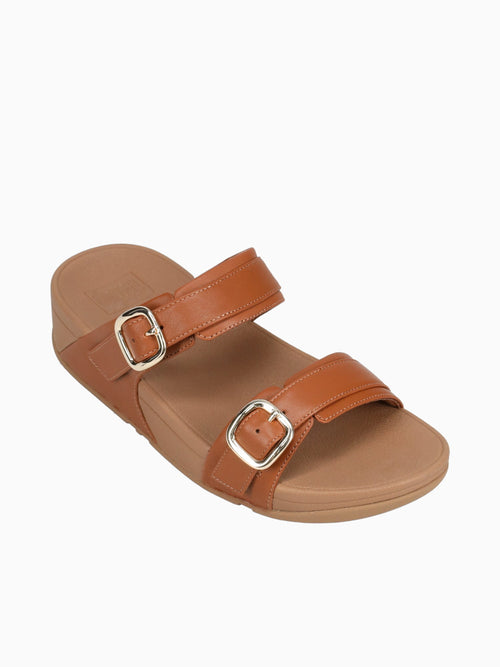 Lulu Adjustable Slide Light Tan Leather Tan / 5 / M