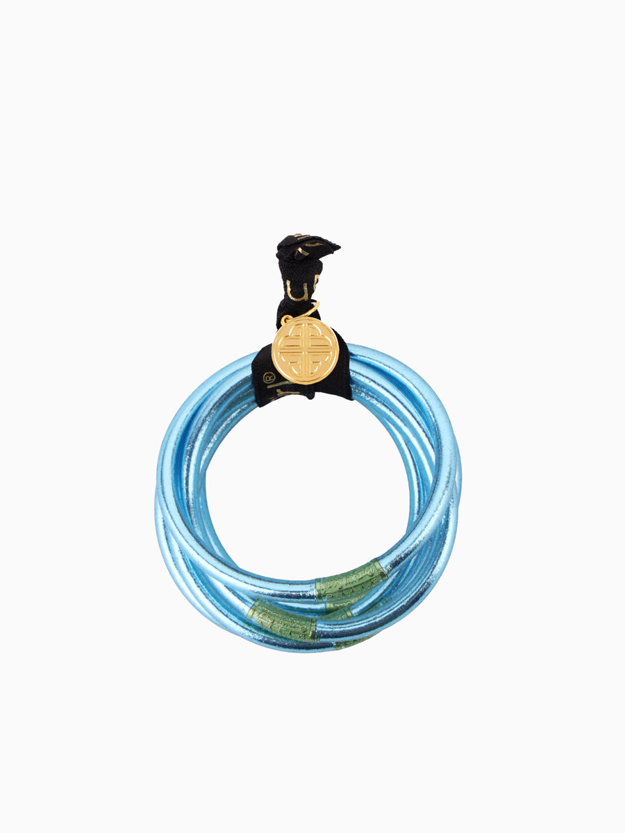 Azure All Weather Bangles Blue / S