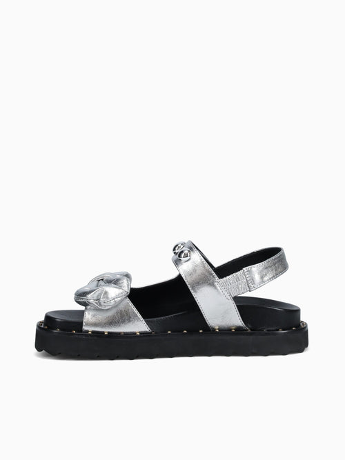 Stefania Prata  Leather Silver / 5 / M