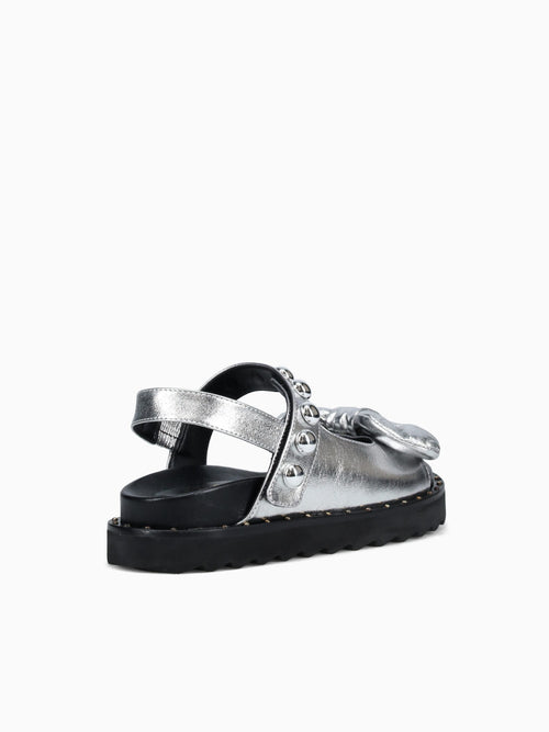 Stefania Prata  Leather Silver / 5 / M