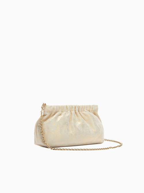 Furla Nuvola Mini Crossbody Gold Gold