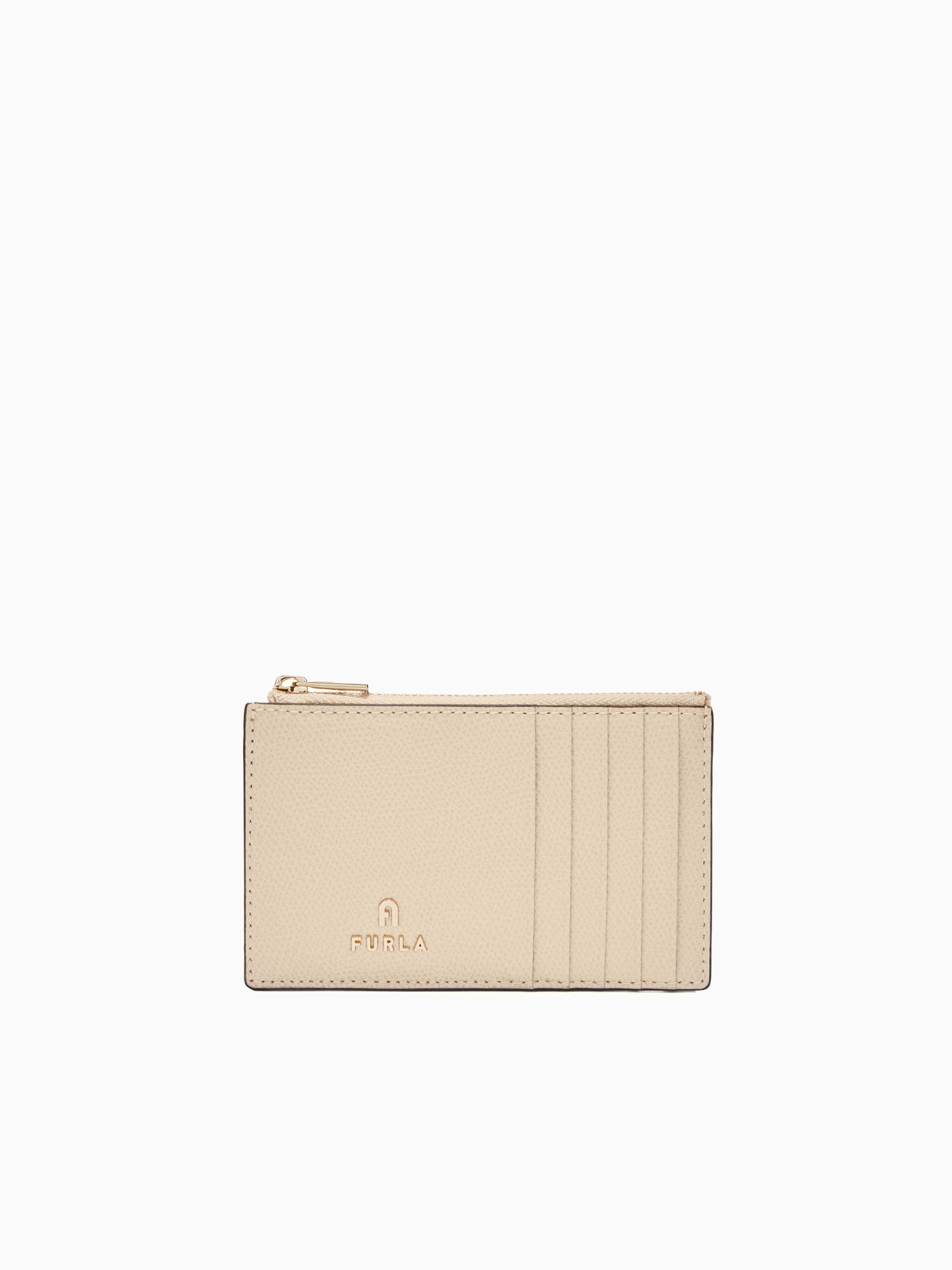 Furla Camelia M Zipped Card Case Belleri Beige