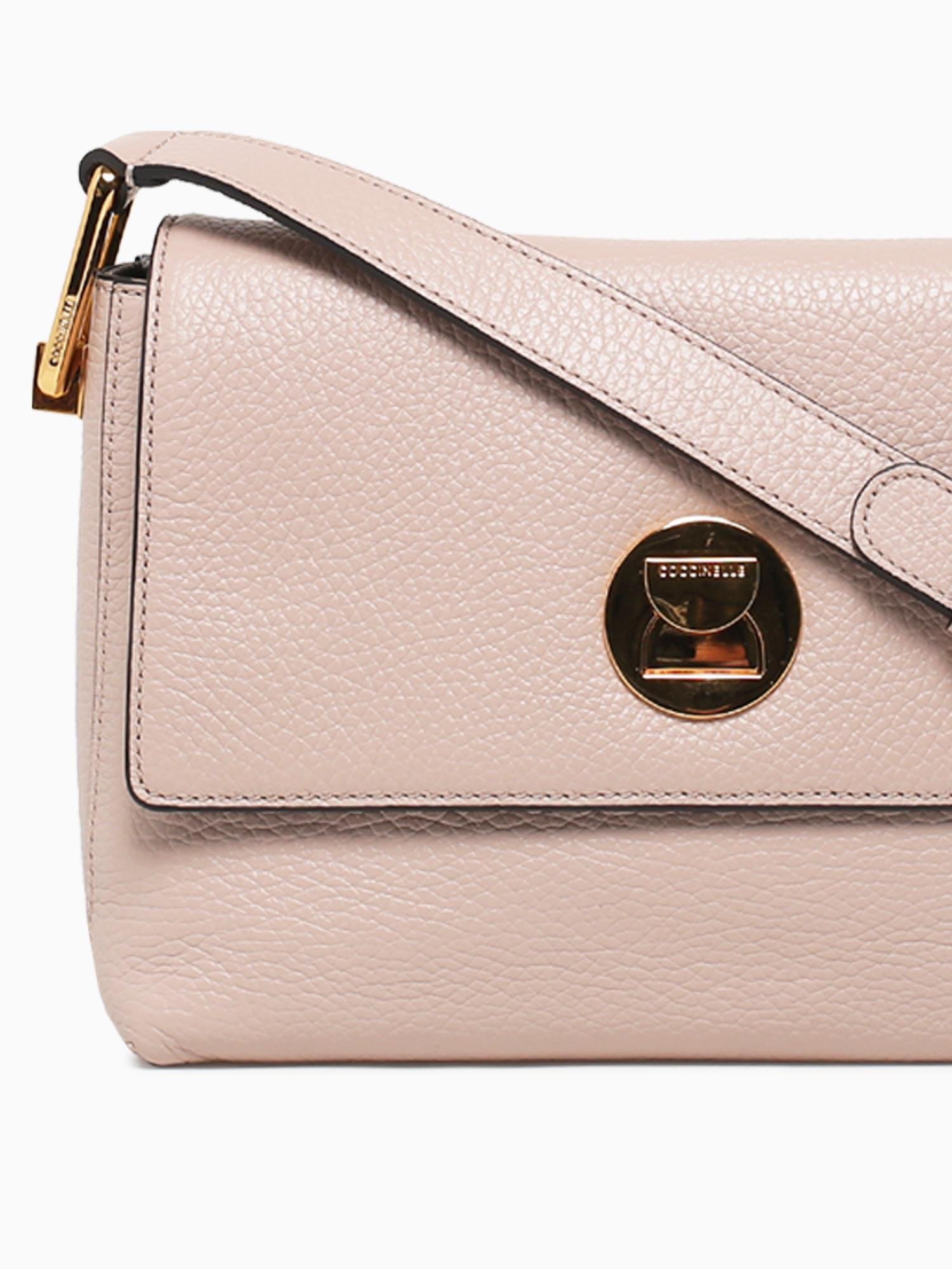 Liya Crossbody Rosette Pink