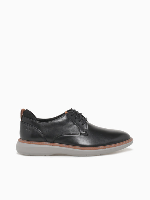 Brantin Plain Black Leather Black / 7 / M