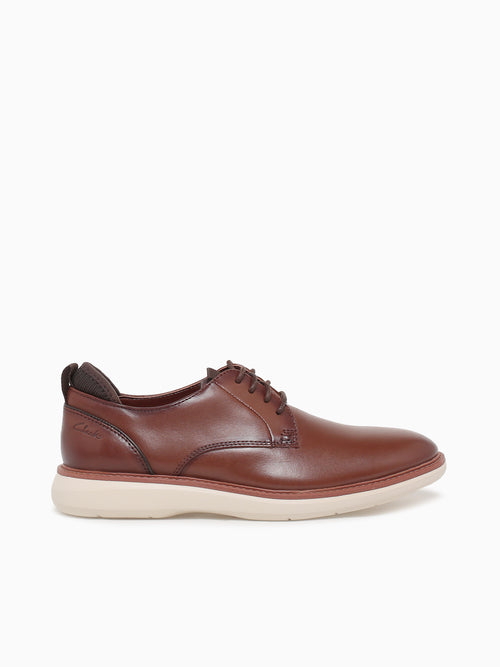 Brantin Plain Dk Tan Leather Tan / 7 / M