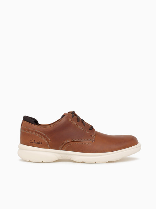 Bradley Plain Lt Brown Leather Medium Brown / 7 / M