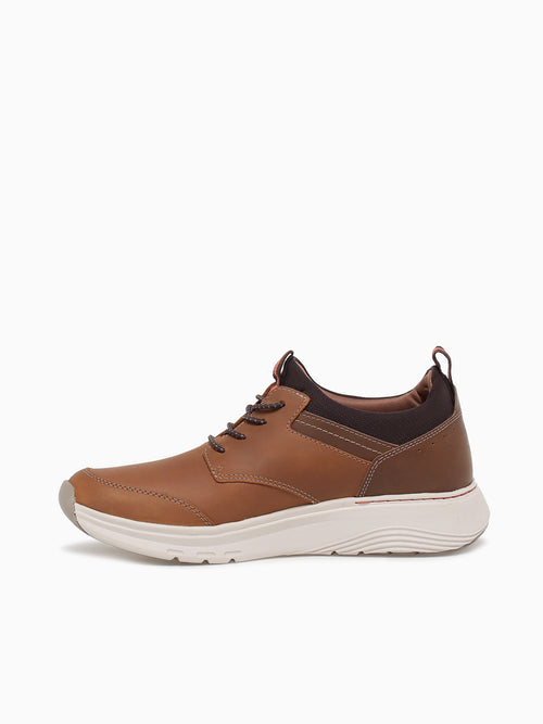 Motion Trek Ez Dark Tan Leather Tan / 7 / M