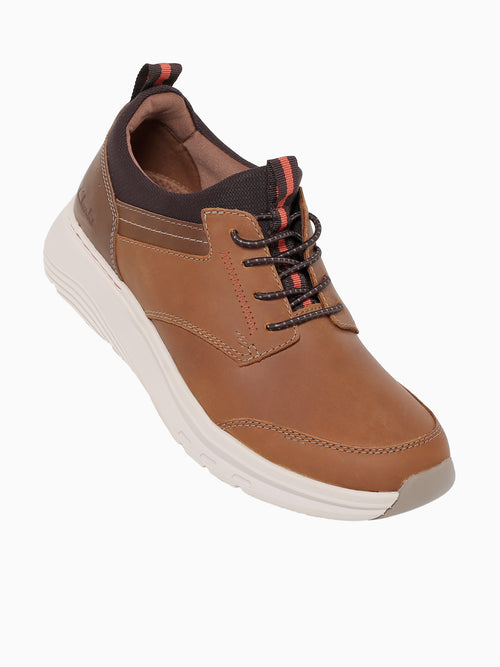 Motion Trek Ez Dark Tan Leather Tan / 7 / M