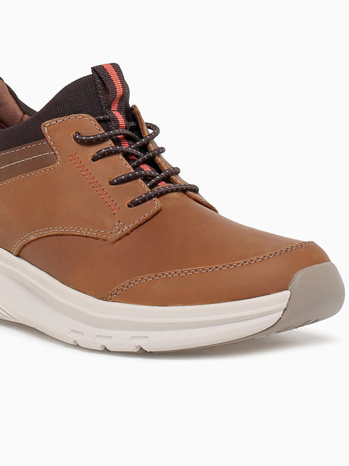 Motion Trek Ez Dark Tan Leather Tan / 7 / M